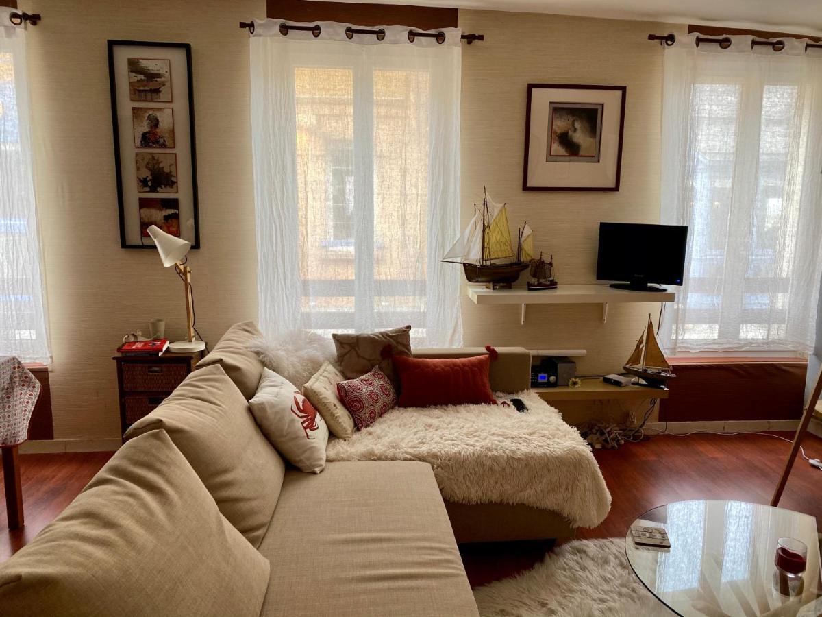 Le Tréport Cosy Gwen, Bel Appartement Vue Mer Laterale מראה חיצוני תמונה