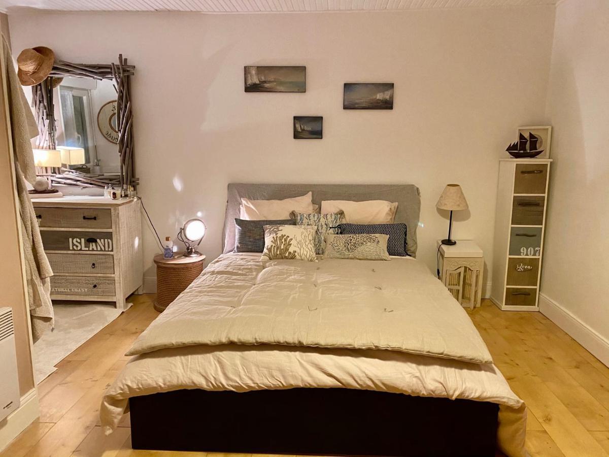 Le Tréport Cosy Gwen, Bel Appartement Vue Mer Laterale מראה חיצוני תמונה